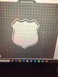 Back the Blue Freshie Mold – Physical