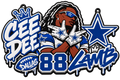 CeeDee Lamb hype chain design with illustrated player, number 88, blue stars, and graffiti-style lettering.