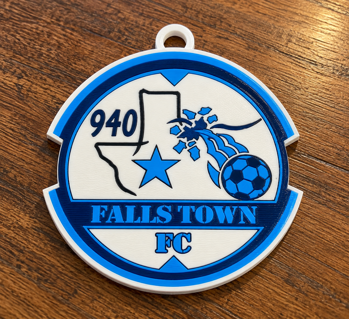 Falls Town FC Hair Tie | Digital STL File