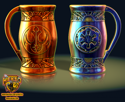 Alliance and Imperial Mug Set of 2